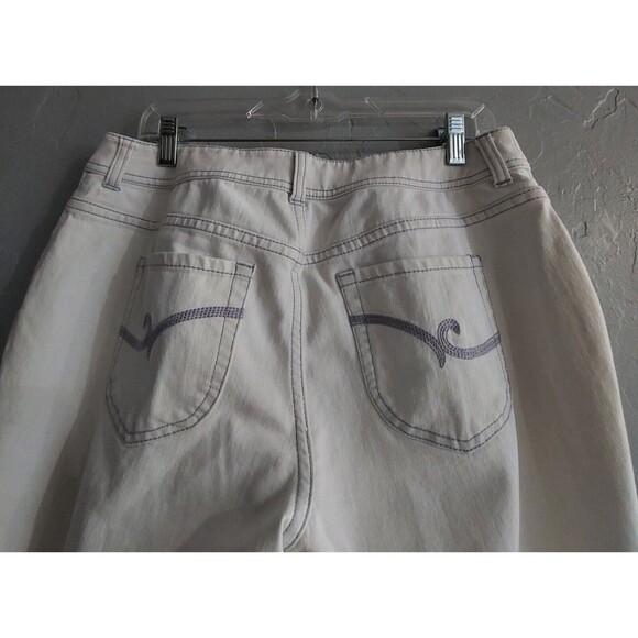 Chico's Pants Jeans Women Size 0,Pockers, 30 Inch Waist, 27 Inseam, Straingh Leg - Picture 6 of 8